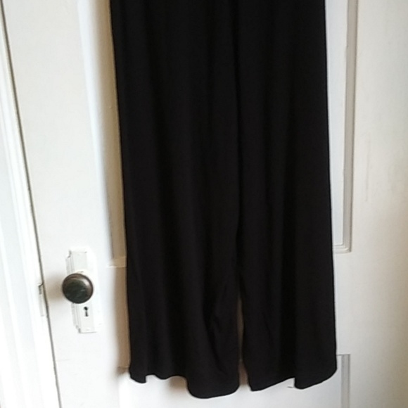 Free People Black Flowy Pants - Picture 2 of 5